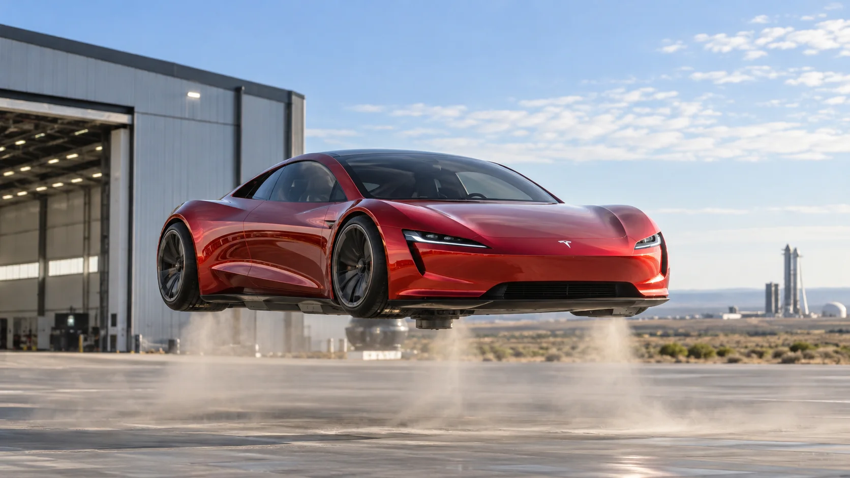 Elon Musk presenta el primer Tesla capaz de volar: así es el nuevo Roadster desarrollado con tecnología de SpaceX